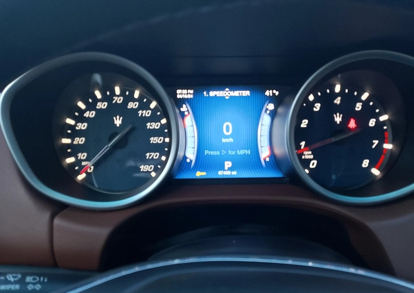 Maserati Ghibli cena 98900 przebieg: 100000, rok produkcji 2014 z Katowice małe 326